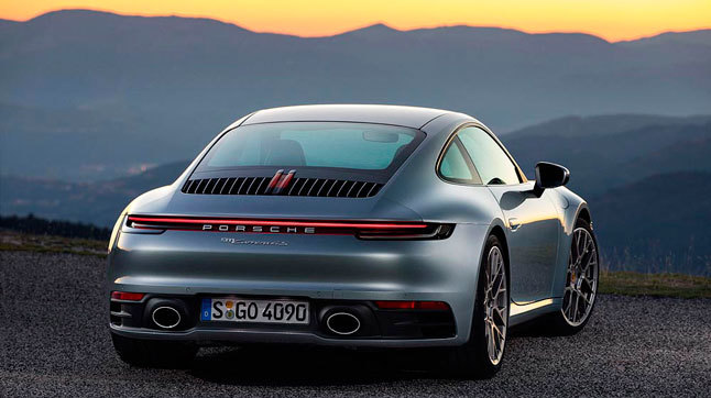 Trasera Porsche 911