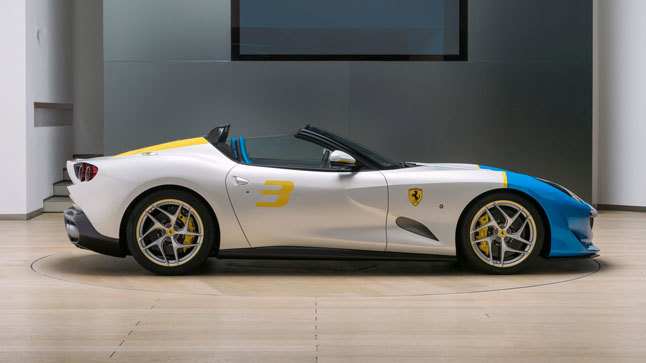 Ferrari SP3JC lateral