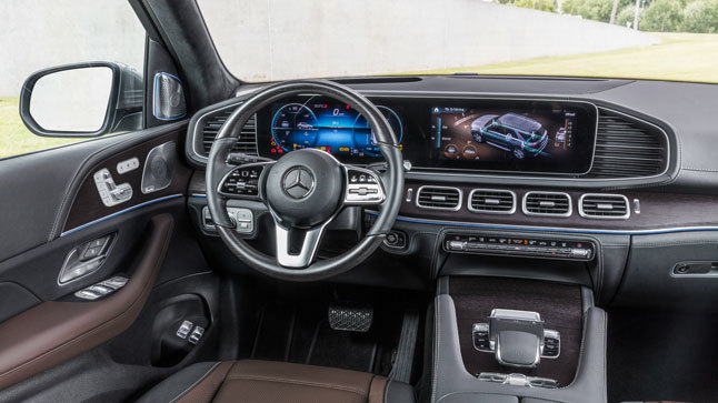 Interior Mercedes GLE