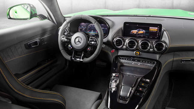 Mercedes AMG GT R interior