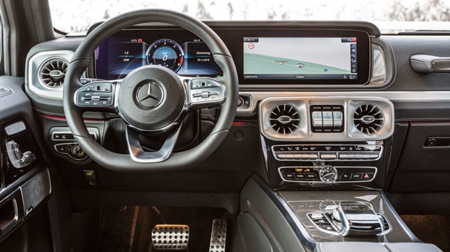 Mercedes Clase G interior