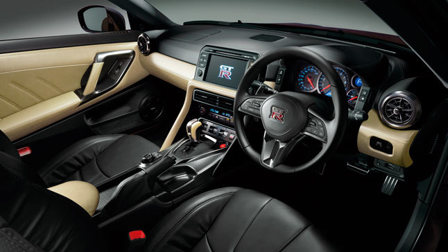 Nissan GT-R Naomi Osaka interior