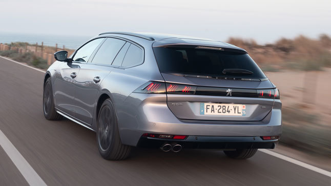 Peugeot 508 SW trasera