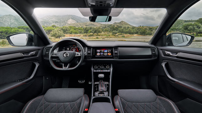 Skoda Kodiaq RS interior