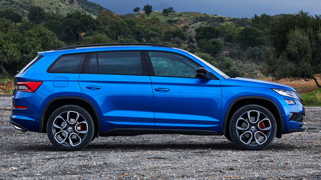 Skoda Kodiaq RS lateral