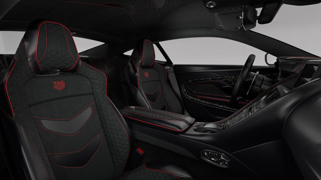 Aston Martin DBS Superleggera Tag Heuer Edition  interior