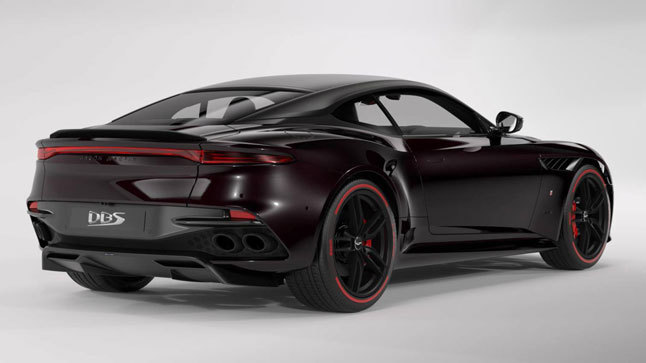 Aston Martin DBS Superleggera Tag Heuer Edition trasera