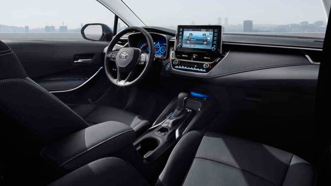 Toyota Corolla interior