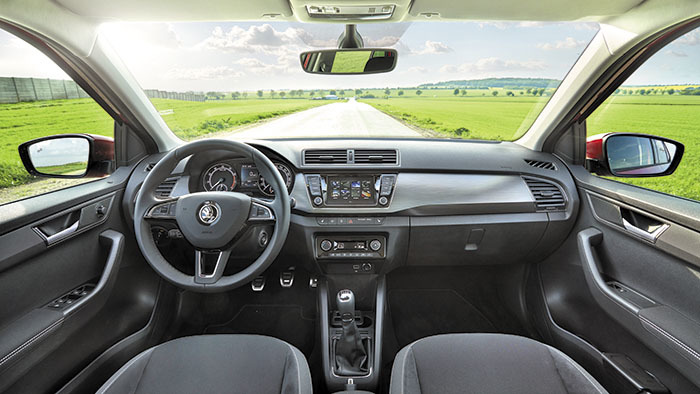 Skoda FAbia salpicadero