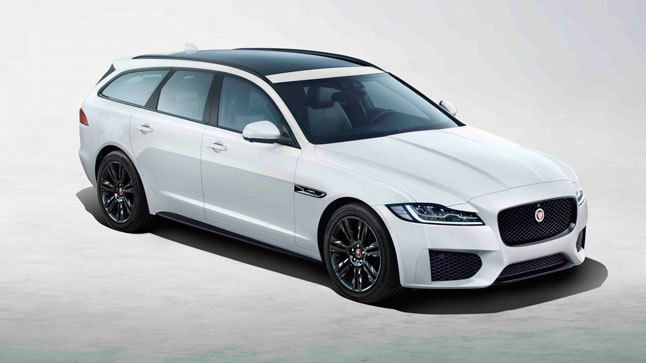 Jaguar XF Sportbrake Chequered Flag