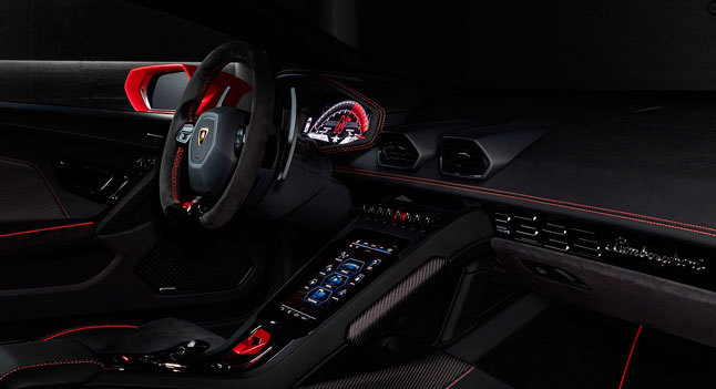 lamborghini Huracán EVO interior