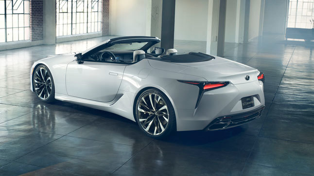 Lexus LC Convertible Concept trasera