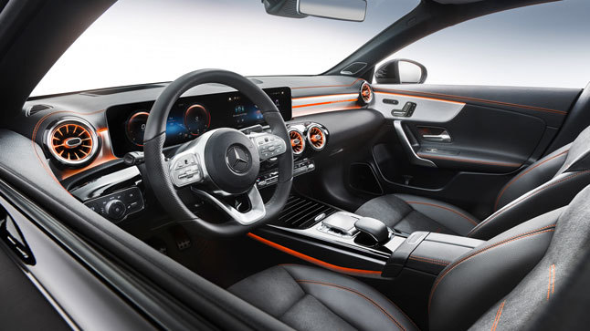 Mercedes CLA Coupé 2019 interior
