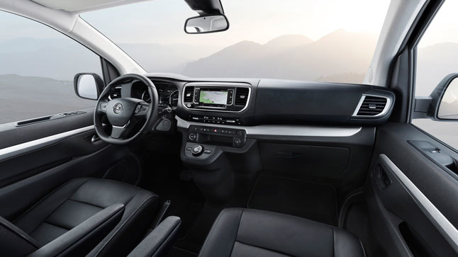 Opel Zafira Life interior