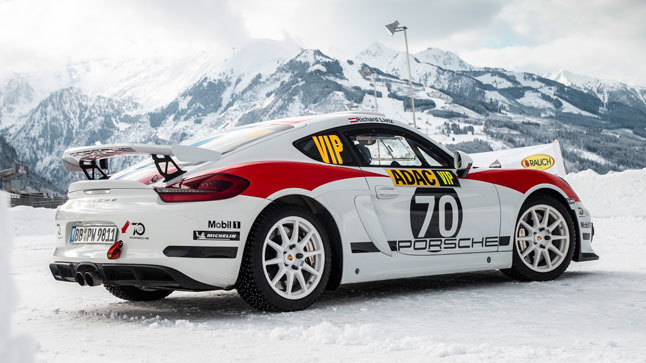 Porsche 718 Cayman Rallye