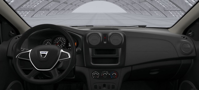 sandero access interior