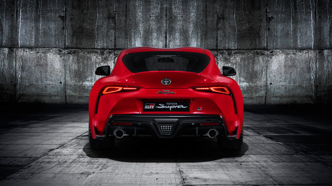 Toyota Supra 2019 trasera