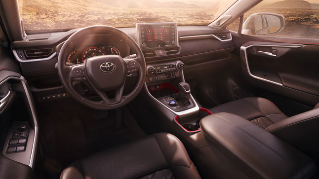 Interior Toyota RAV4 TRD Off-Road