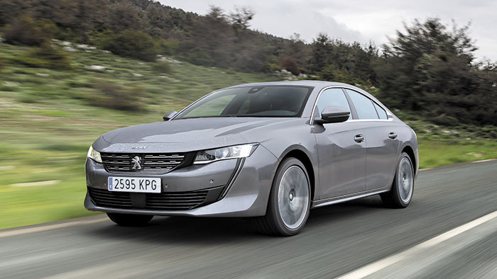 Peugeot 508 en marcha