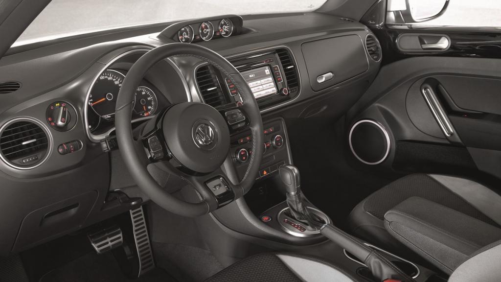 VW Beetle interior