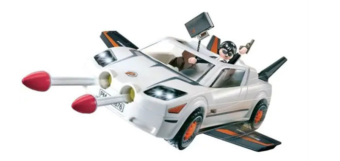 coche agente secreto playmobil