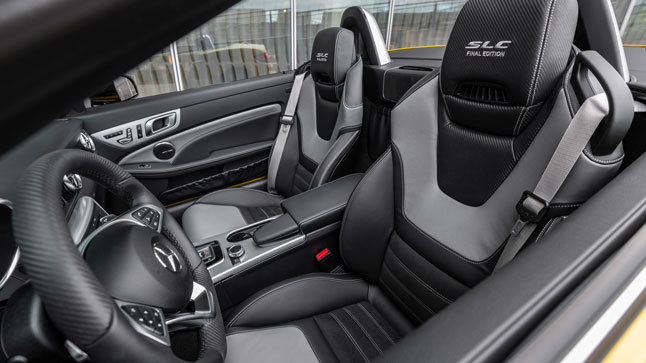 Asientos Mercedes SLC Final Edition