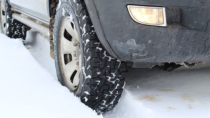 Neumaticos TT en nieve