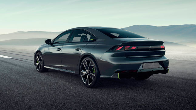 Concept 508 Peugeot Sport Engineered trasera