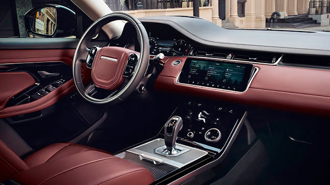 Range Rover Evoque interior