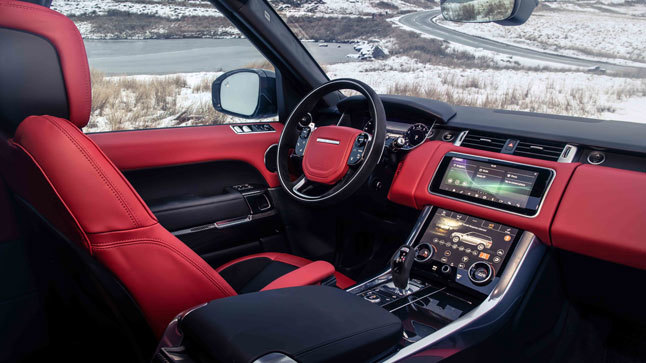 Range Rover Sport HST interior