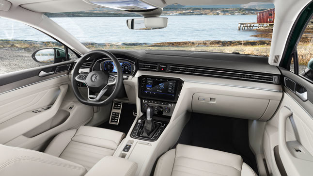 Interior Volkswagen Passat 2019