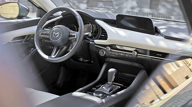 MAzda3 interior