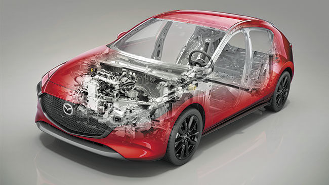 Mazda3 radiogrgafía