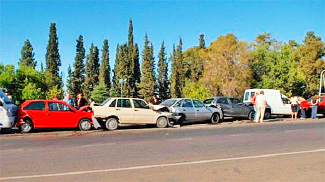 Accidente cadena