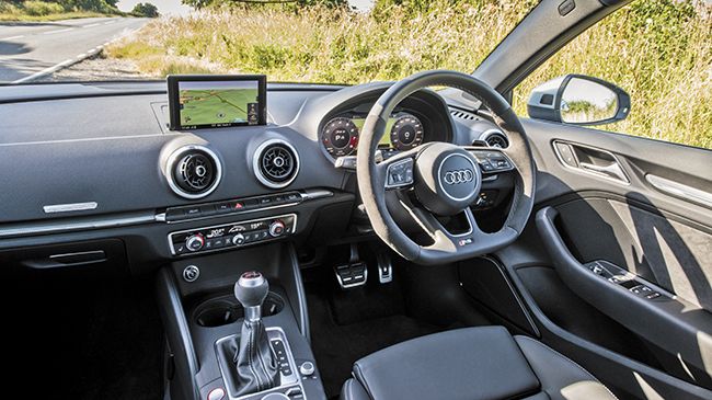 Audi RS 3 interior