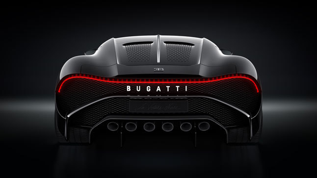 Bugatti Le Voiture Noire trasera