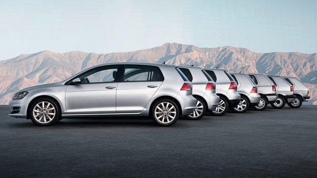 Golf siete generaciones