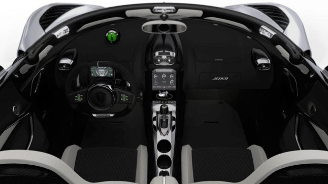 Koenigsegg Jesko interior