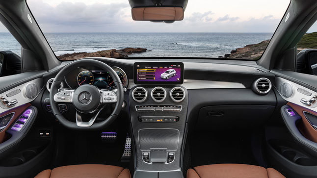 Mercedes GLC 2019 interior