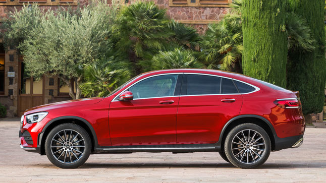 Mercedes GLC Coupé lateral