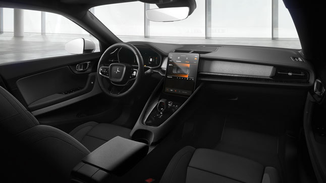 Interior Polestar 2