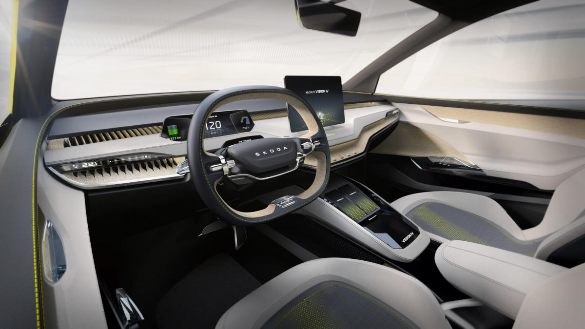 Interior Skoda Vision IV