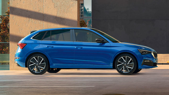 Skoda Scala lateral