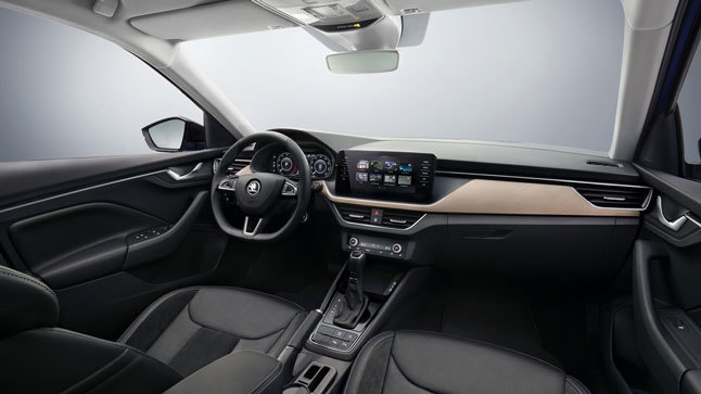 Skoda scala interior