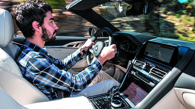 BMW Serie 8 interior