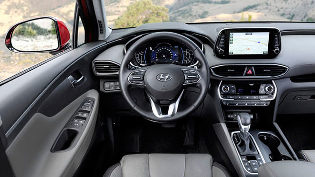 Hyundai Santa Fe interior