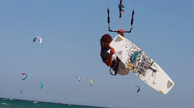 kitesurf playa de Famara, Lanzarote