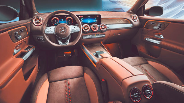 Mercedes GLB Concept interior