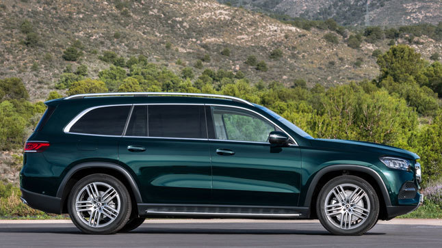 Mercedes GLS lateral