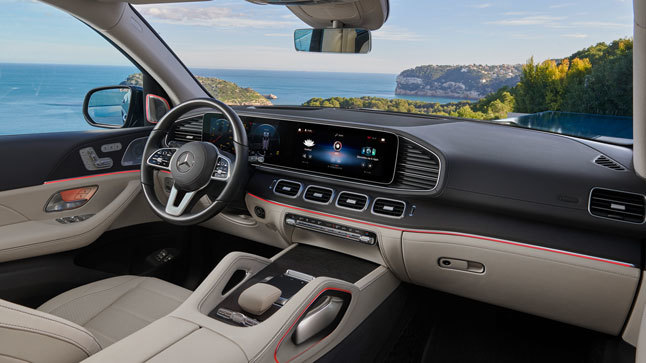 Interior Mercedes GLS 2019